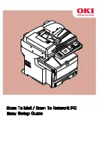 Oki MC860 MFP Easy Setup Manual preview