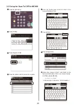 Предварительный просмотр 22 страницы Oki MC860 MFP Easy Setup Manual