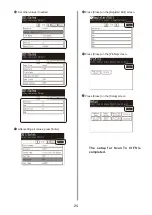 Предварительный просмотр 24 страницы Oki MC860 MFP Easy Setup Manual