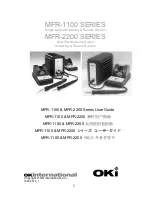 Preview for 1 page of Oki MFR-1100 Series User Manual