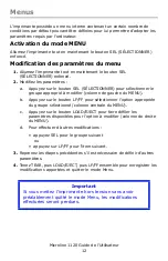 Предварительный просмотр 11 страницы Oki ML1120 Guide D'Installation