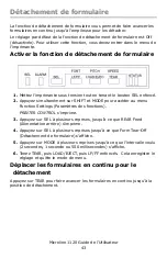 Предварительный просмотр 43 страницы Oki ML1120 Guide D'Installation