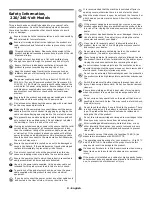 Preview for 3 page of Oki ML395 Safety And Warranty Manual