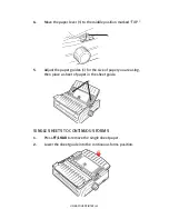 Предварительный просмотр 22 страницы Oki ML5590/91 User Manual