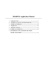 Предварительный просмотр 2 страницы Oki ML60852A Applications Manual