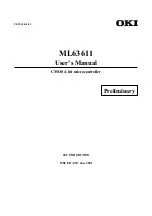 Preview for 1 page of Oki ML63611 User Manual