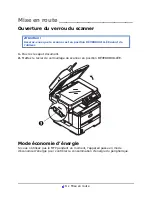 Предварительный просмотр 18 страницы Oki MPS480mb (French) Manual De L'Utilisateur