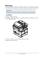 Предварительный просмотр 161 страницы Oki MPS480mb (French) Manual De L'Utilisateur