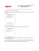 Preview for 533 page of Oki OF5300 Service Manual