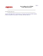 Предварительный просмотр 18 страницы Oki OF5800 Service Manual