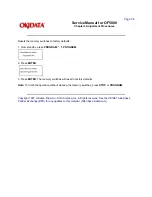 Предварительный просмотр 72 страницы Oki OF5800 Service Manual