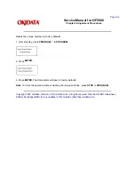 Предварительный просмотр 113 страницы Oki OF5800 Service Manual