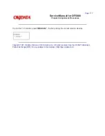 Предварительный просмотр 136 страницы Oki OF5800 Service Manual