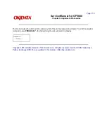 Предварительный просмотр 137 страницы Oki OF5800 Service Manual