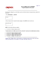 Предварительный просмотр 139 страницы Oki OF5800 Service Manual