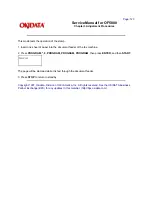 Предварительный просмотр 142 страницы Oki OF5800 Service Manual