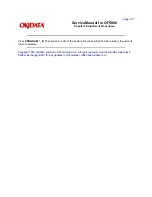 Предварительный просмотр 146 страницы Oki OF5800 Service Manual