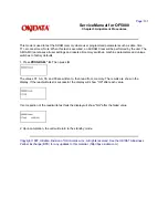 Предварительный просмотр 150 страницы Oki OF5800 Service Manual