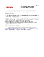 Предварительный просмотр 160 страницы Oki OF5800 Service Manual