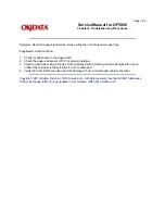 Предварительный просмотр 161 страницы Oki OF5800 Service Manual