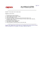 Предварительный просмотр 168 страницы Oki OF5800 Service Manual