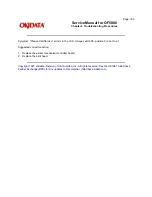 Предварительный просмотр 192 страницы Oki OF5800 Service Manual