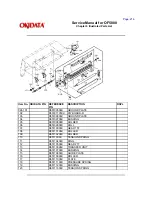 Предварительный просмотр 259 страницы Oki OF5800 Service Manual