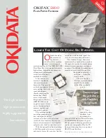 Oki OKIFAX 5800 Brochure & Specs preview