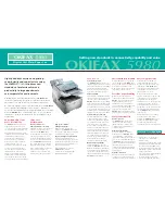 Предварительный просмотр 2 страницы Oki OKIFAX 5980 Specifications