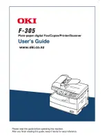 Oki OKIFAX F-305 User Manual preview