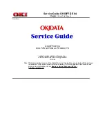 Oki OKIOFFICE 84 Service Manual preview