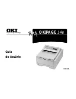 Oki OKIPAGE14e Guia Do Usuário предпросмотр