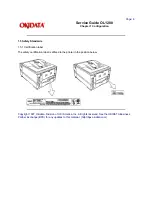 Предварительный просмотр 15 страницы Oki OL1200 Service Manual