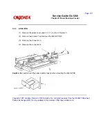 Предварительный просмотр 255 страницы Oki OL1200 Service Manual