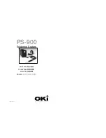 Preview for 1 page of Oki PS-900 Operation Manual & User Manual