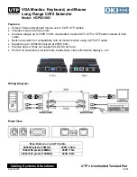 Предварительный просмотр 1 страницы Oki VGPS2100C User Manual