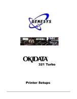 OKIDATA 321 Turbo Printer Setups предпросмотр