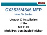 OKIDATA CX3535 MFP Installation Manual preview