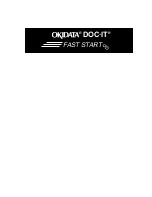 Preview for 13 page of OKIDATA DOC-IT Series Fast Start