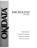 OKIDATA Microline 184 Turbo Handbook preview