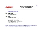 Preview for 13 page of OKIDATA MICROLINE ML590 Service Manual