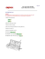 Предварительный просмотр 109 страницы OKIDATA OF1000 Service Manual