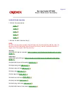 Предварительный просмотр 131 страницы OKIDATA OF1000 Service Manual
