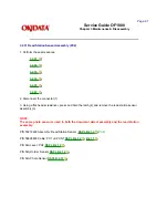 Предварительный просмотр 137 страницы OKIDATA OF1000 Service Manual