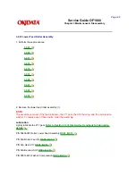 Предварительный просмотр 141 страницы OKIDATA OF1000 Service Manual