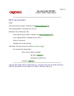 Предварительный просмотр 206 страницы OKIDATA OF1000 Service Manual