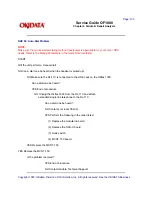 Предварительный просмотр 207 страницы OKIDATA OF1000 Service Manual