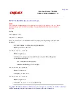 Предварительный просмотр 250 страницы OKIDATA OF1000 Service Manual