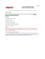 Предварительный просмотр 261 страницы OKIDATA OF1000 Service Manual