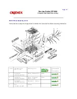 Предварительный просмотр 327 страницы OKIDATA OF1000 Service Manual